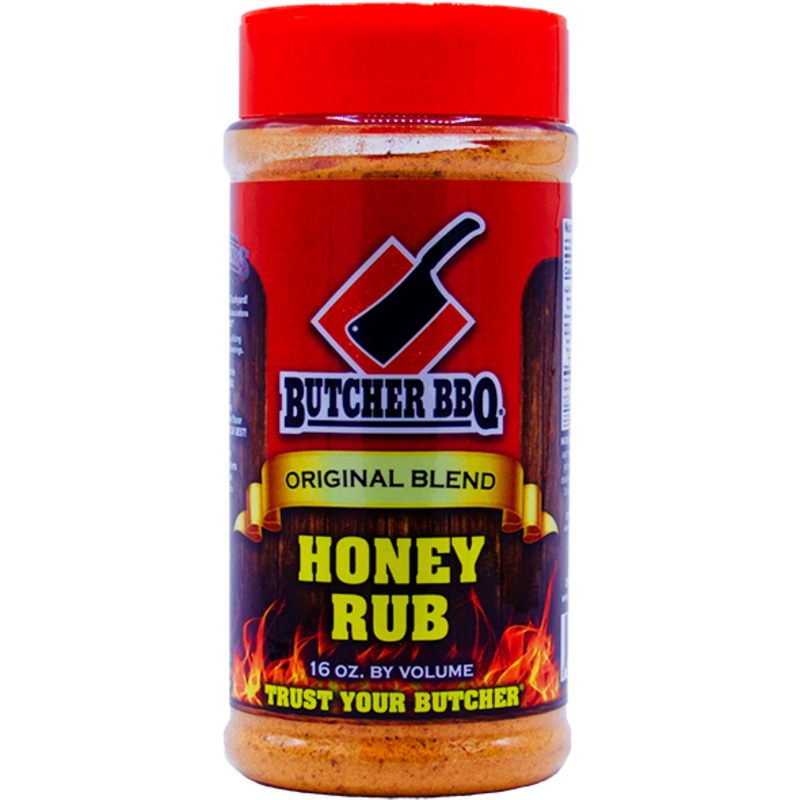 Butcher BBQ Original Blend Honey Rub 12 oz.
