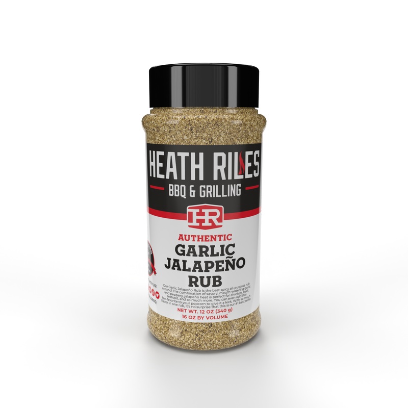 Heath Riles Garlic Jalapeo 16 oz.