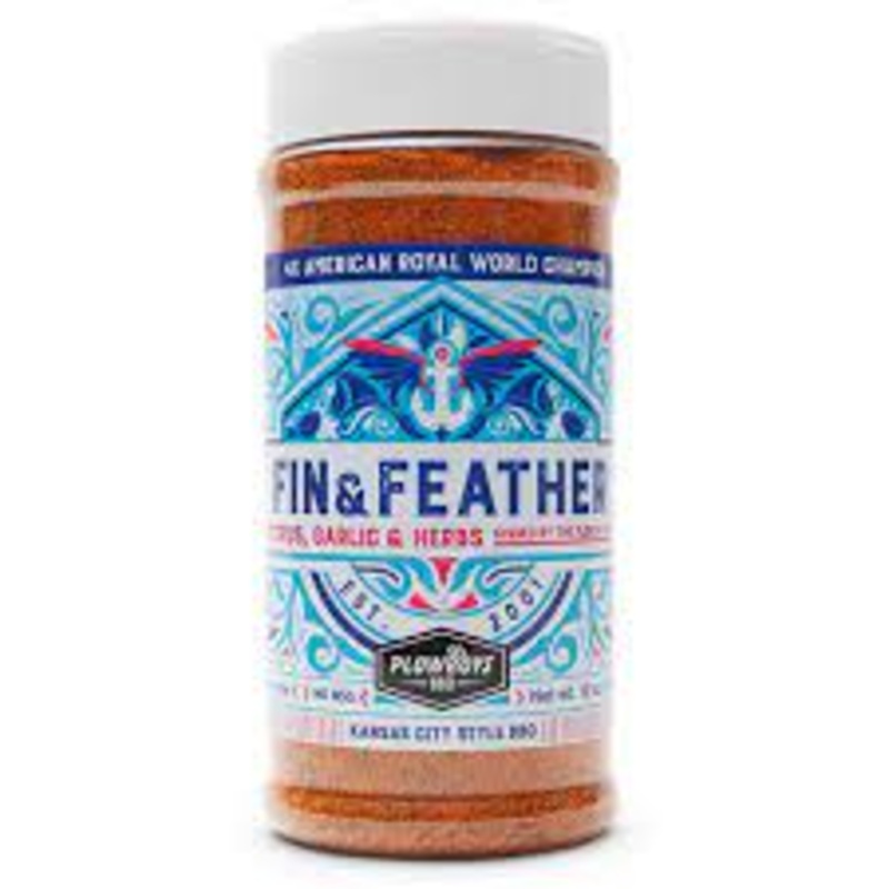 Plowboys BBQ Fin & Feather Rub 12 oz.