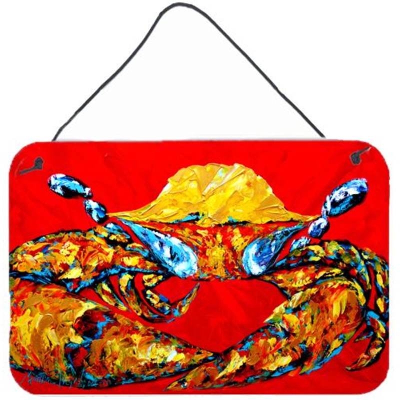 Crab Fat and Sassy Aluminium Metal Wall or Door Hanging Prints