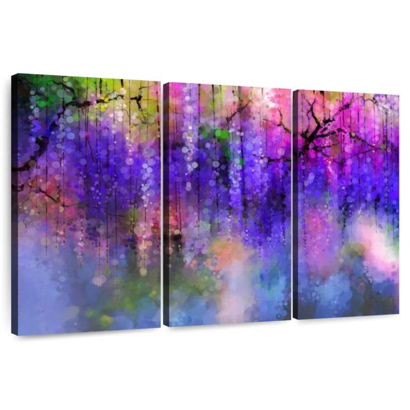 Spring Landscape Abstract Wall Art